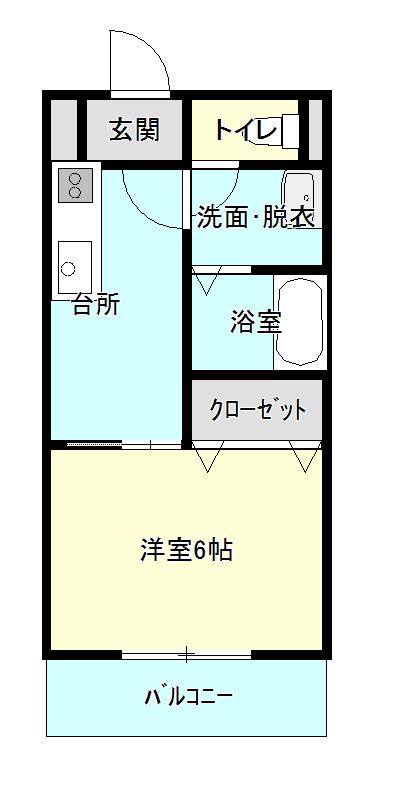 【エスポワール壱番館の間取り】