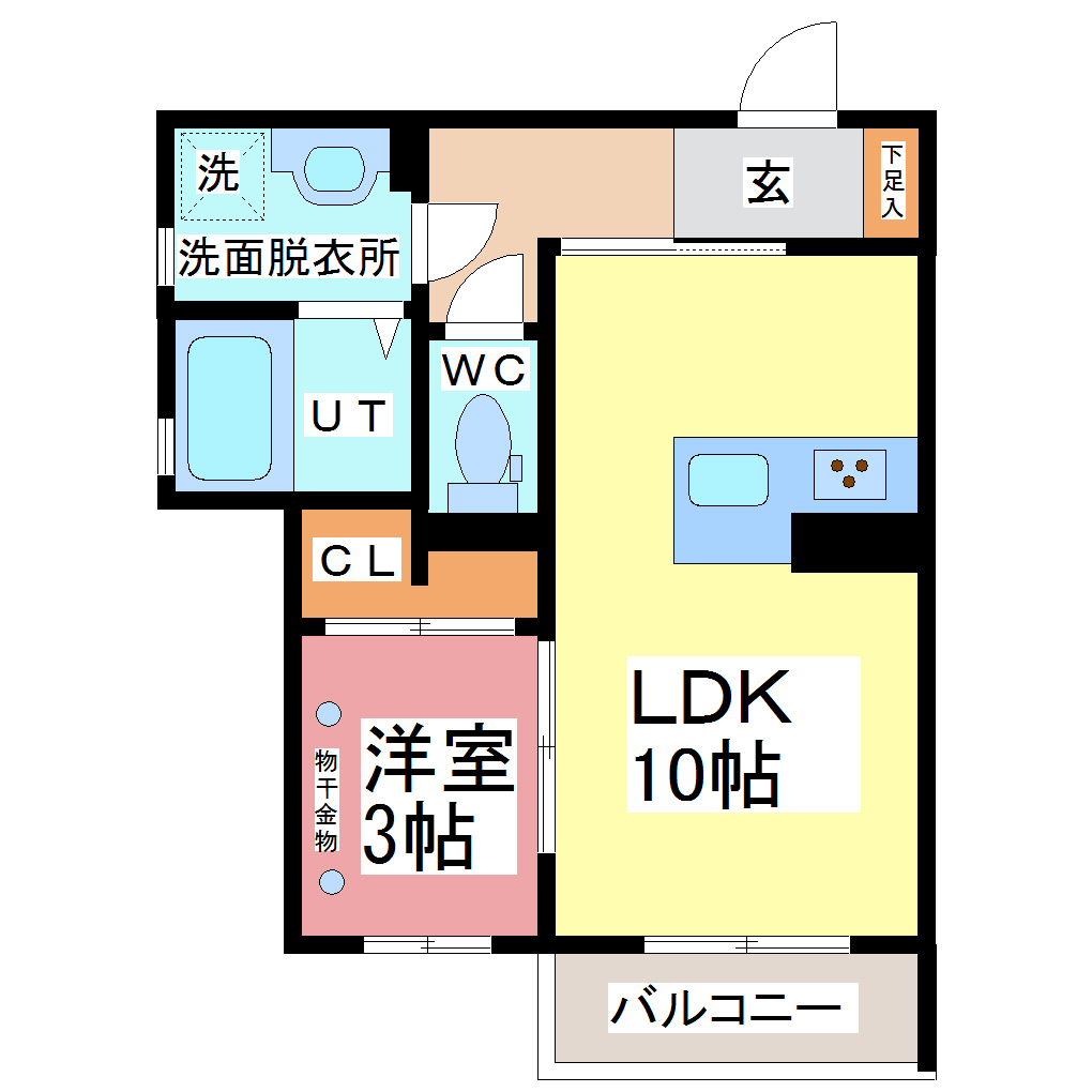 Adomani（アドマーニ）の間取り