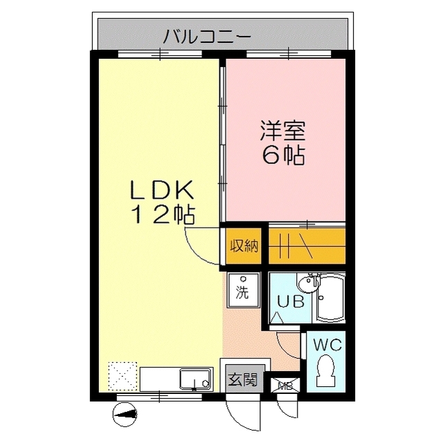 レックハウス　ヴォアリエの間取り