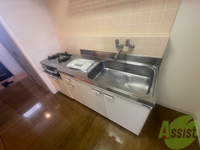 キッチン　キッチンは調理スペースもしっかりあっていいですね～