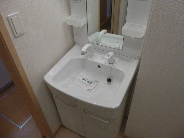 【姫路市京町のアパートの洗面設備】