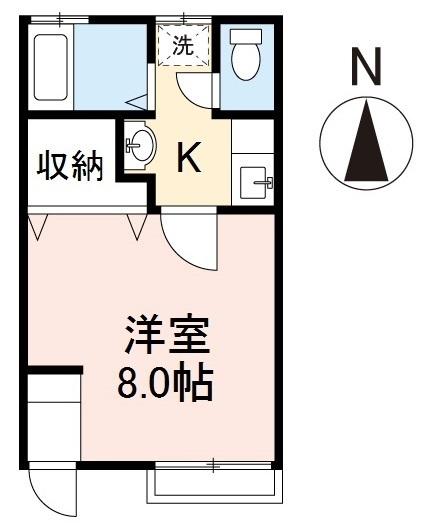 アムール栗林の間取り