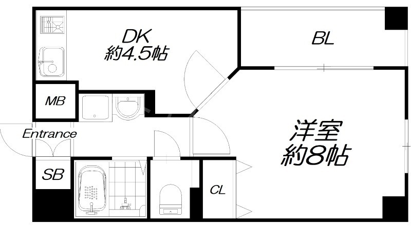 メディオ国分町の間取り