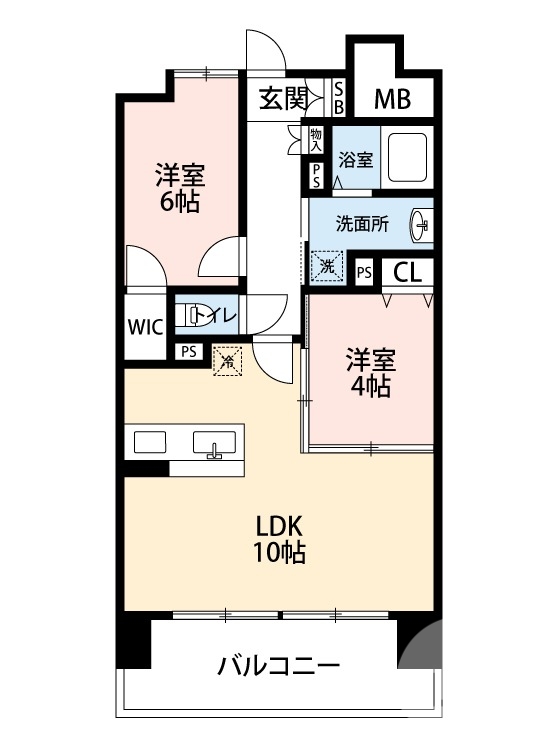 堺市堺区宿院町東のマンションの間取り