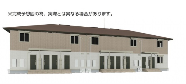 【三木市大村のアパートの建物外観】