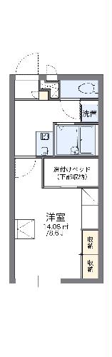 レオパレスルミエール冨陽ヶ丘の間取り