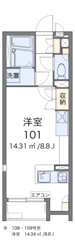 イディアルＴの間取り