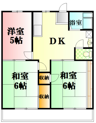 メリーコーポの間取り