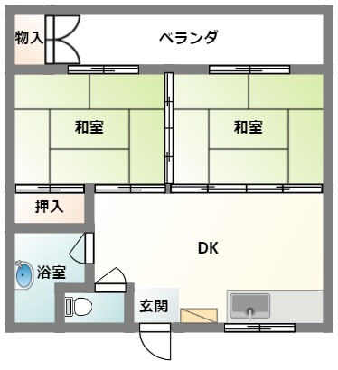 メゾン国ＩＩの間取り