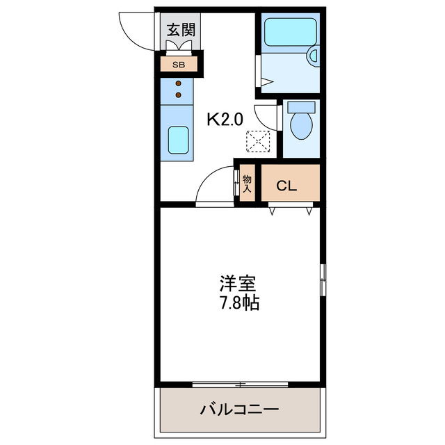 ドミール北10条の間取り