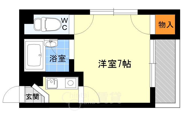 アーバン都島の間取り