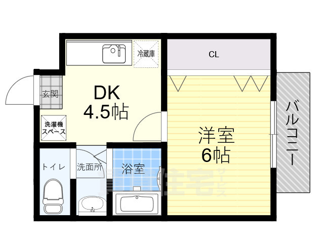 フレンドII大成の間取り