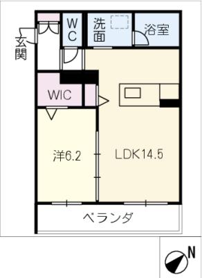 仮）徳次町シャーメゾンの間取り