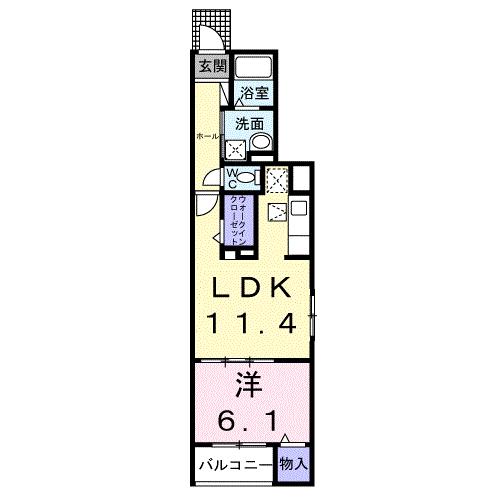 ＦＲＥＥＤＯＭ（フリーダム）の間取り