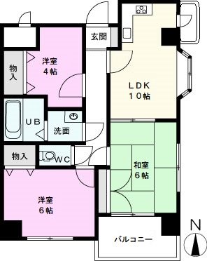 グレースパークの間取り