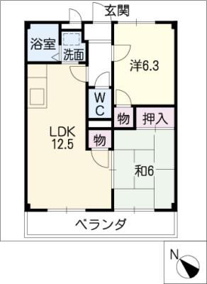 ライフ２１レイクの間取り