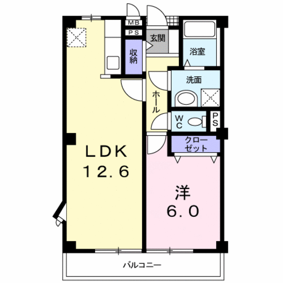 ドルチェの間取り