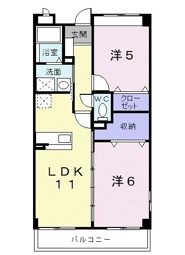 ラルジュ・エクセレンテの間取り