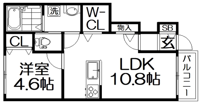 アルーデコートIの間取り