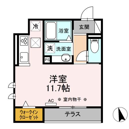 プラセル寺島の間取り