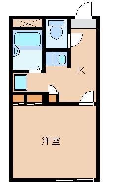 東村山市野口町のアパートの間取り