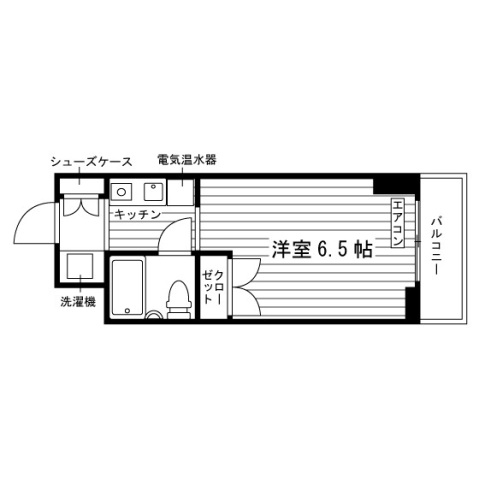 フレンドシップ矢野口の間取り