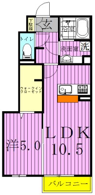 ルーチェ西白井の間取り