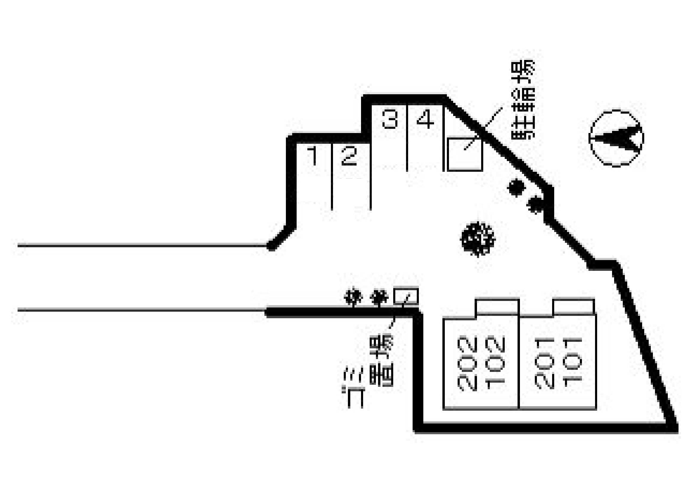 【広島市安佐南区長束西のアパートのその他共有部分】