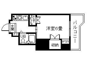 ハイツ星ヶ峯の間取り