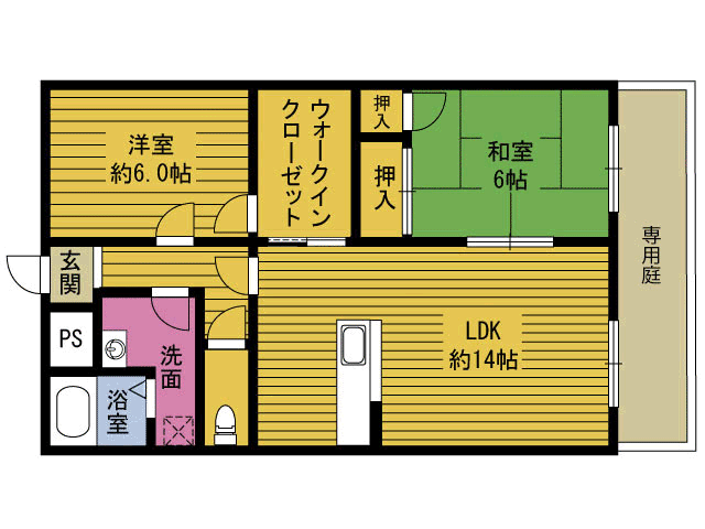 ウインダム平松の間取り