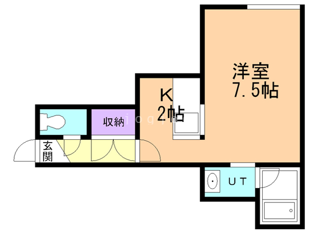 グランヒル北１２条の間取り