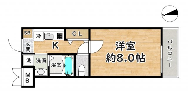 Best Village 三反田の間取り