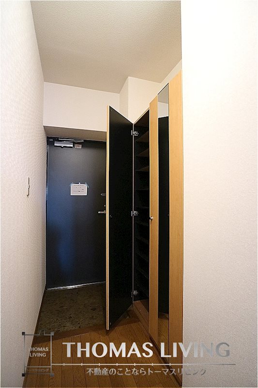 玄関　大容量のシューズボックス