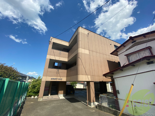 建物外観　多賀城市留ヶ谷１「ハーモニーヒルズ」