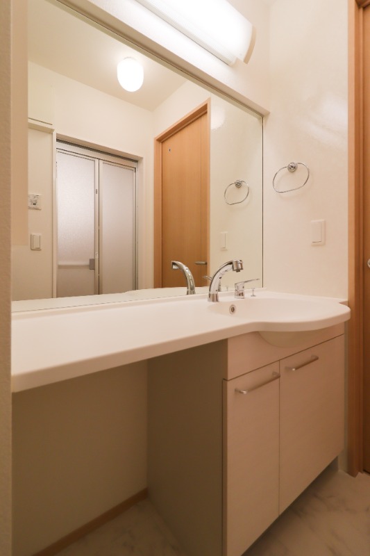 洗面設備　図面と現状に相違がある場合には現状を優先