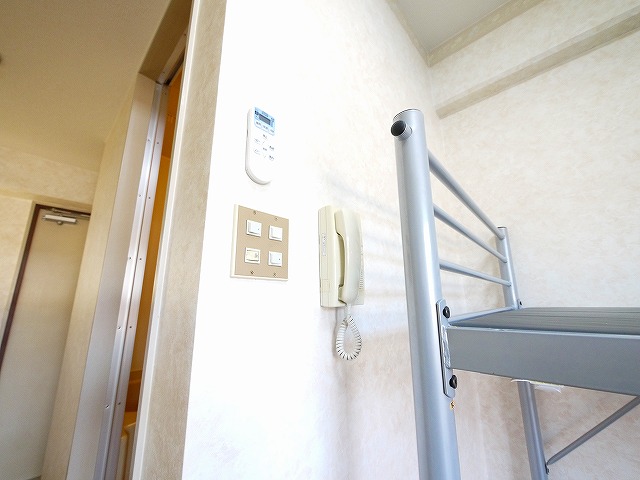 セキュリティ　オートロック連動のインターホンです