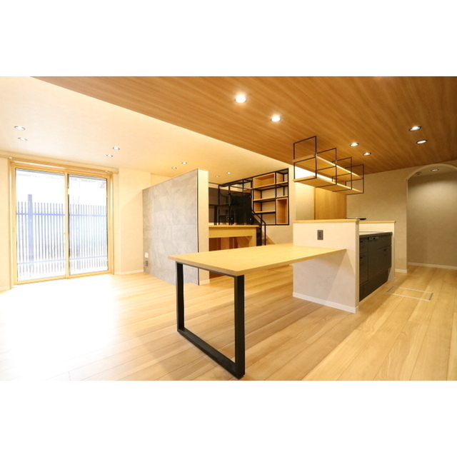 居室・リビング　約２６．６帖のＬＤＫ