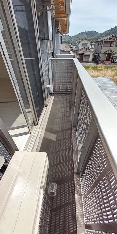 バルコニー　南向き