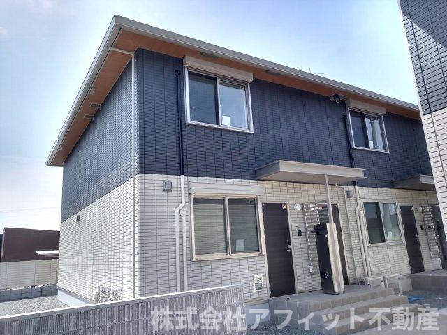 建物外観　ラフィネ神辺　A棟・軽量鉄骨造