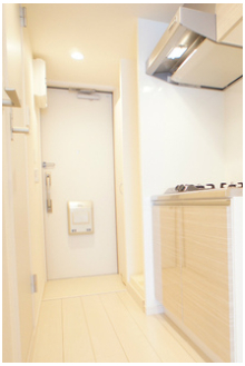 玄関　シューズボックス付きの玄関です