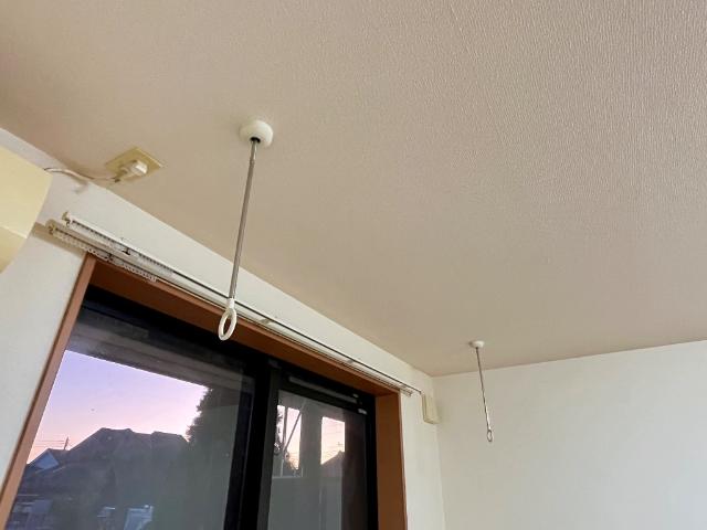 その他設備　室内物干