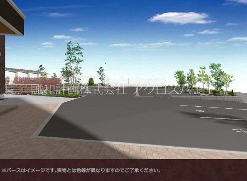 駐車場　※パースはイメージです。
