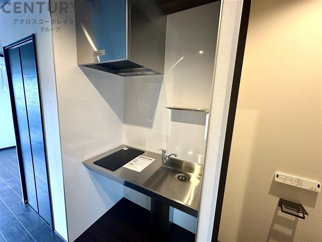 キッチン　2口ＩＨコンロ付で火を使わず安心です！