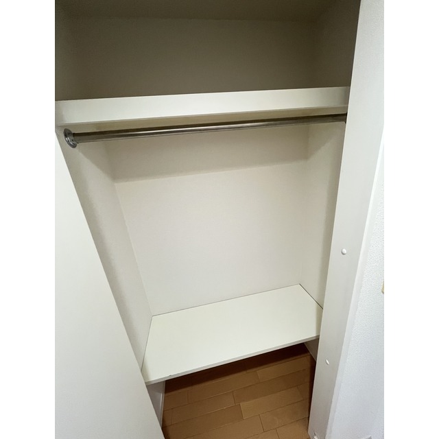 収納　十分な収納スペースがあります