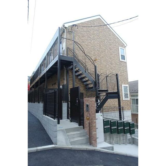 建物外観　レンガ調のおしゃれな外観！