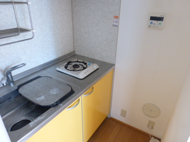 キッチン　システム1口ガスコンロ　キッチン