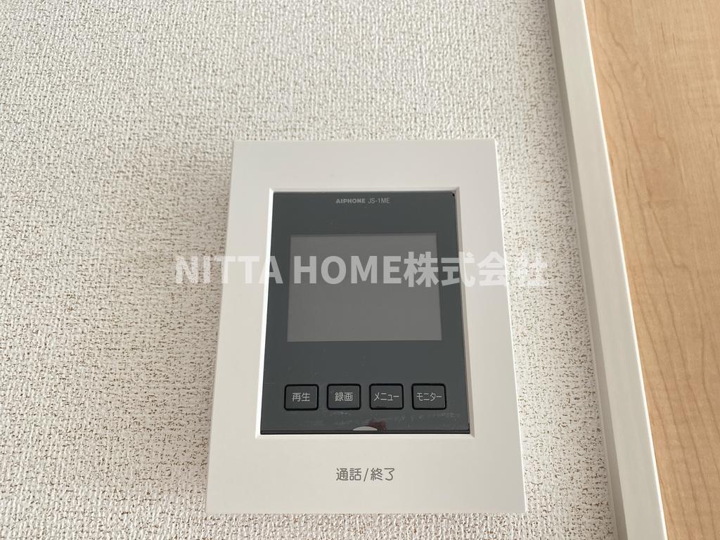 セキュリティ　TVインターホン付きで安心ですよ◎