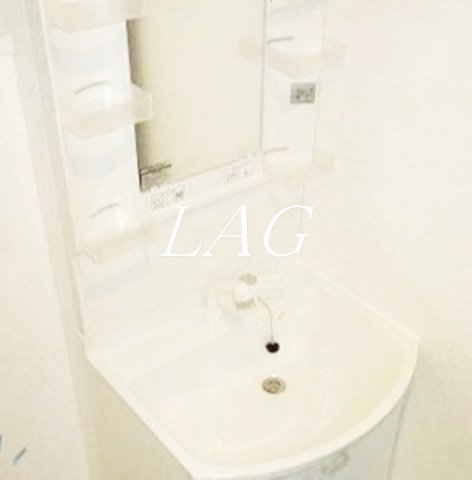 洗面設備　洗面台です。