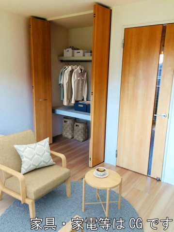 居室・リビング　家具はイメージです