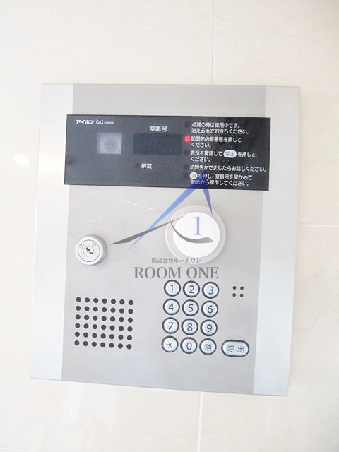 セキュリティ　オートロックです。